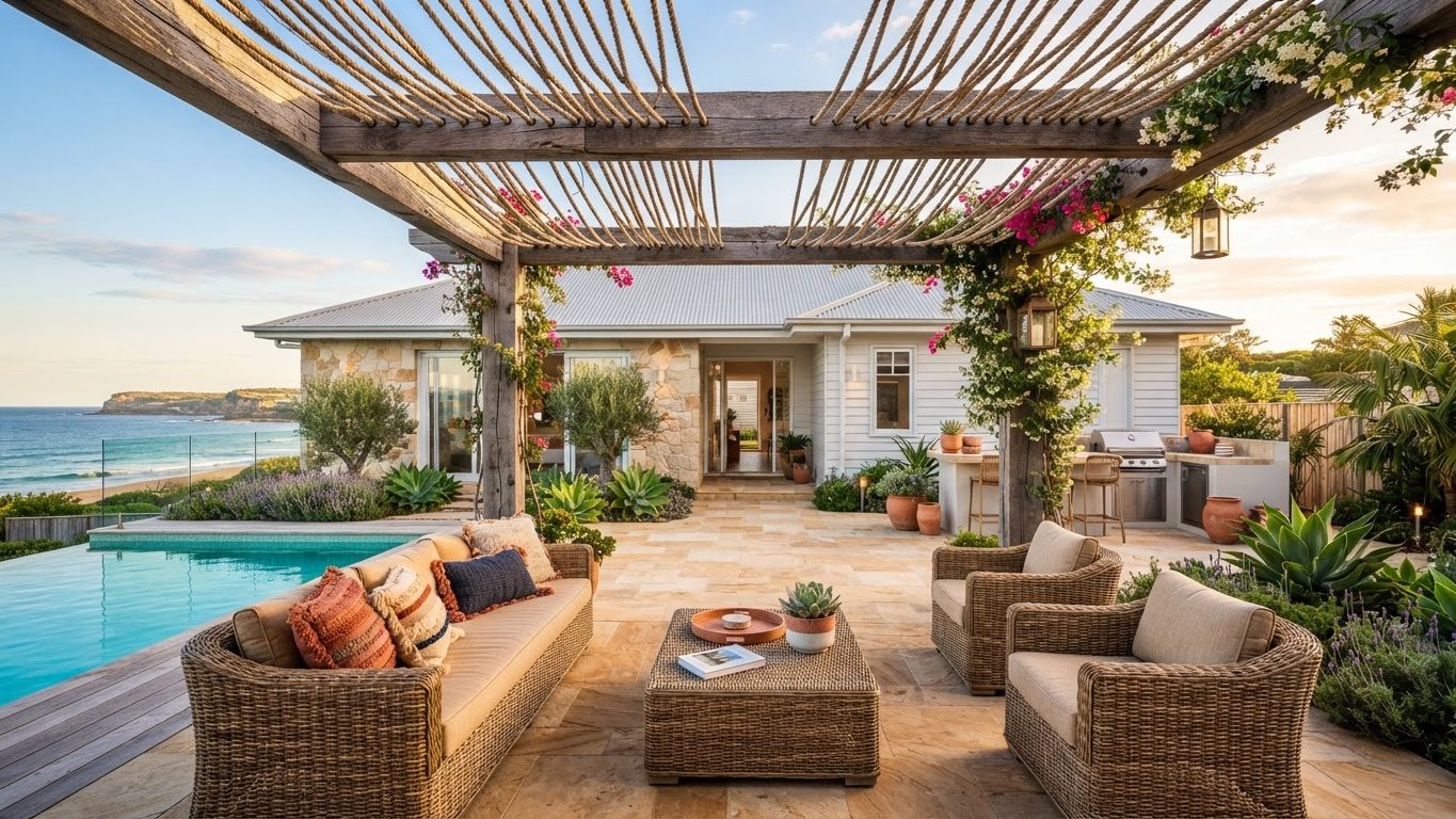 Pergola & Patio Concept 16 Pergolas & Patios futuristic concept visualisation modern. Images Created by www.TinyHome-Revolution.com