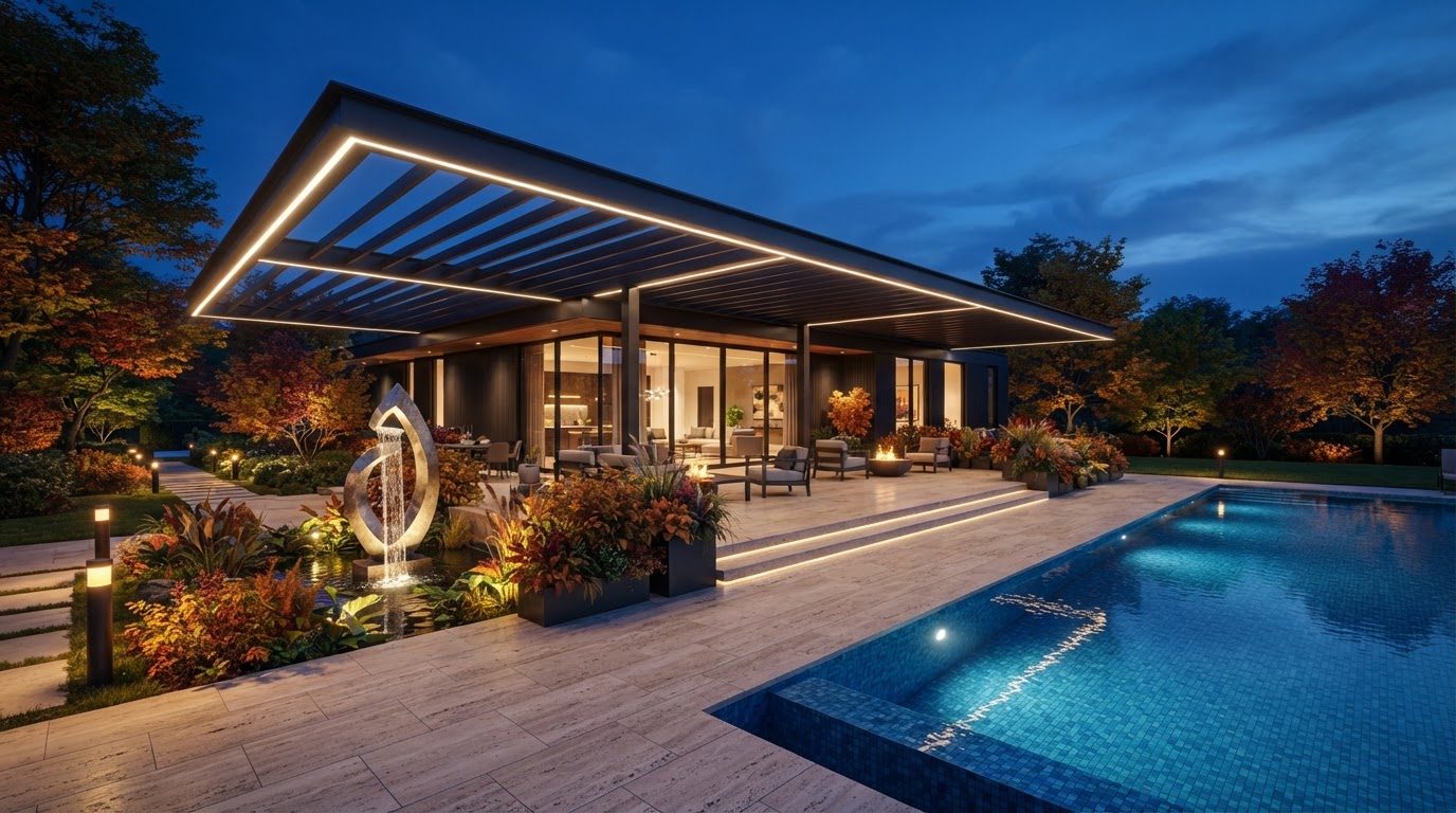 Futuristic Backyard Concept 25 Back Yard futuristic concept visualisation modern home and. Images Created by www.TinyHome-Revolution.com