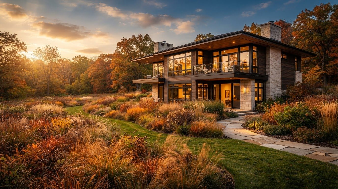 Landscape Design Concept 37 Landscape Design futuristic concept visualisation modern home and. Images Created by www.TinyHome-Revolution.com
