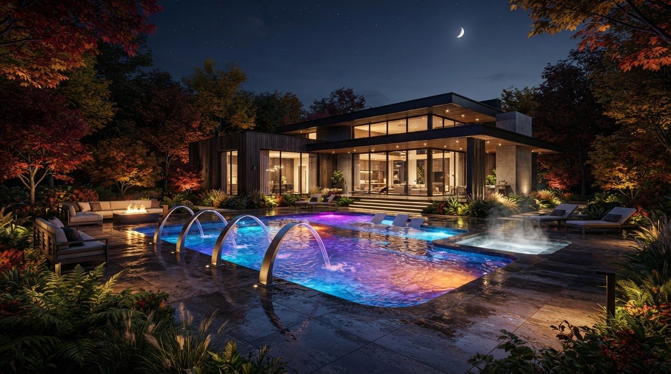 Futuristic Backyard Concept 40 Back Yard futuristic concept visualisation modern home and. Images Created by www.TinyHome-Revolution.com
