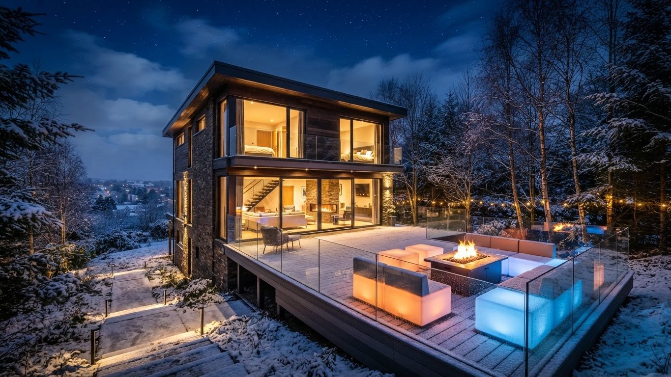 Outdoor Furniture Concept 33 Outdoor Furniture futuristic concept visualisation modern home and. Images Created by www.TinyHome-Revolution.com