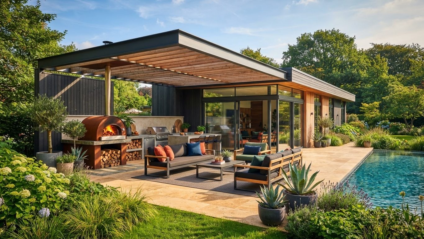 Outdoor Furniture Concept 21 Outdoor Furniture futuristic concept visualisation modern home and. Images Created by www.TinyHome-Revolution.com