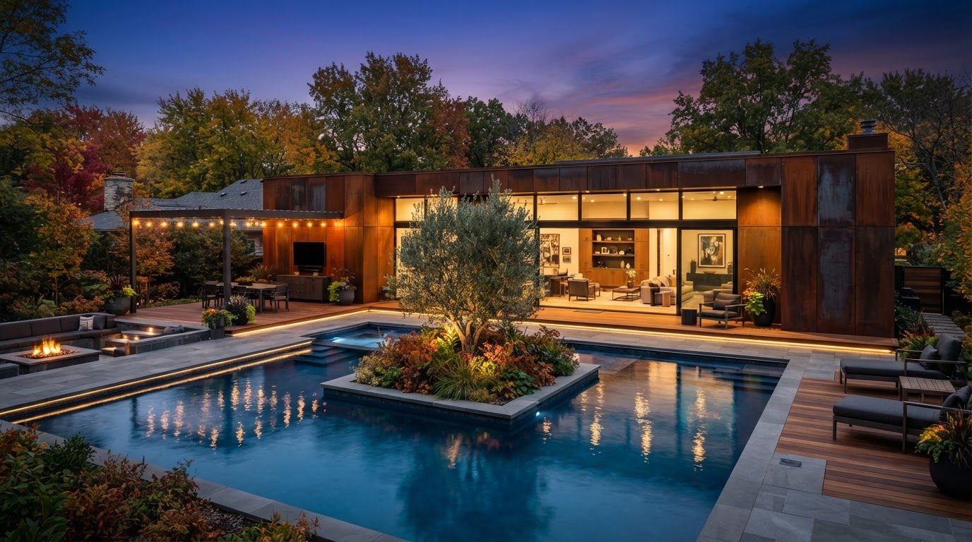 Futuristic Backyard Concept 35 Back Yard futuristic concept visualisation modern home and. Images Created by www.TinyHome-Revolution.com