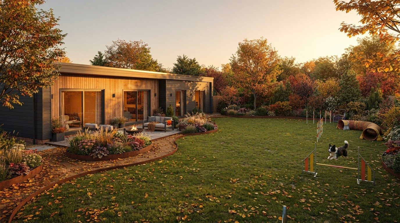 Garden Design Concept 39 Garden Design futuristic concept visualisation modern home and. Images Created by www.TinyHome-Revolution.com