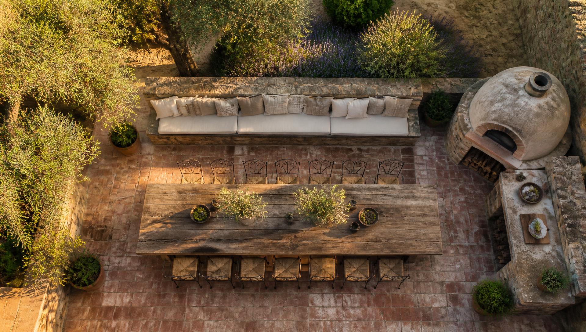 F4 Top Outdoor Furniture design concept visualisation photo modern home and garden. Images Created by www.TinyHome-Revolution.com