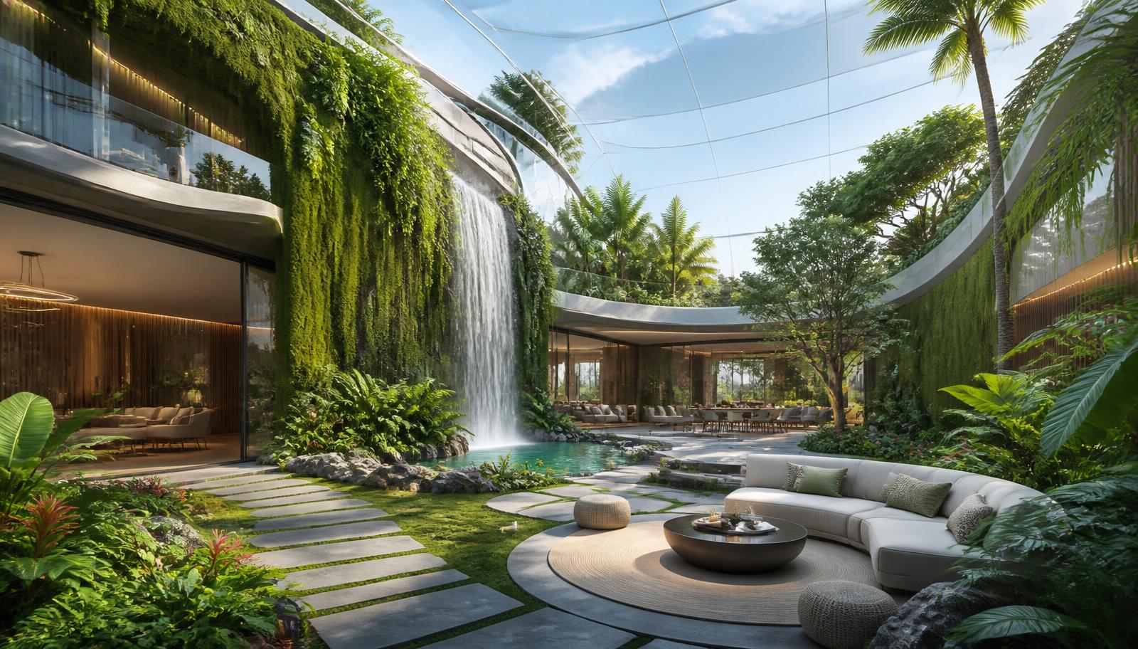 Fg 23 Future Garden Designs design concept visualisation photo modern home and. Images Created by www.TinyHome-Revolution.com