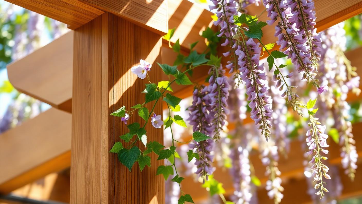 G2 Left Pergola Designs design concept visualisation photo modern home and garden. Images Created by www.TinyHome-Revolution.com