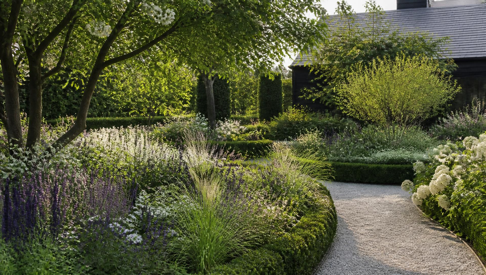 Garden Garden Designs design concept visualisation photo modern home and garden landscaping. Images Created by www.TinyHome-Revolution.com