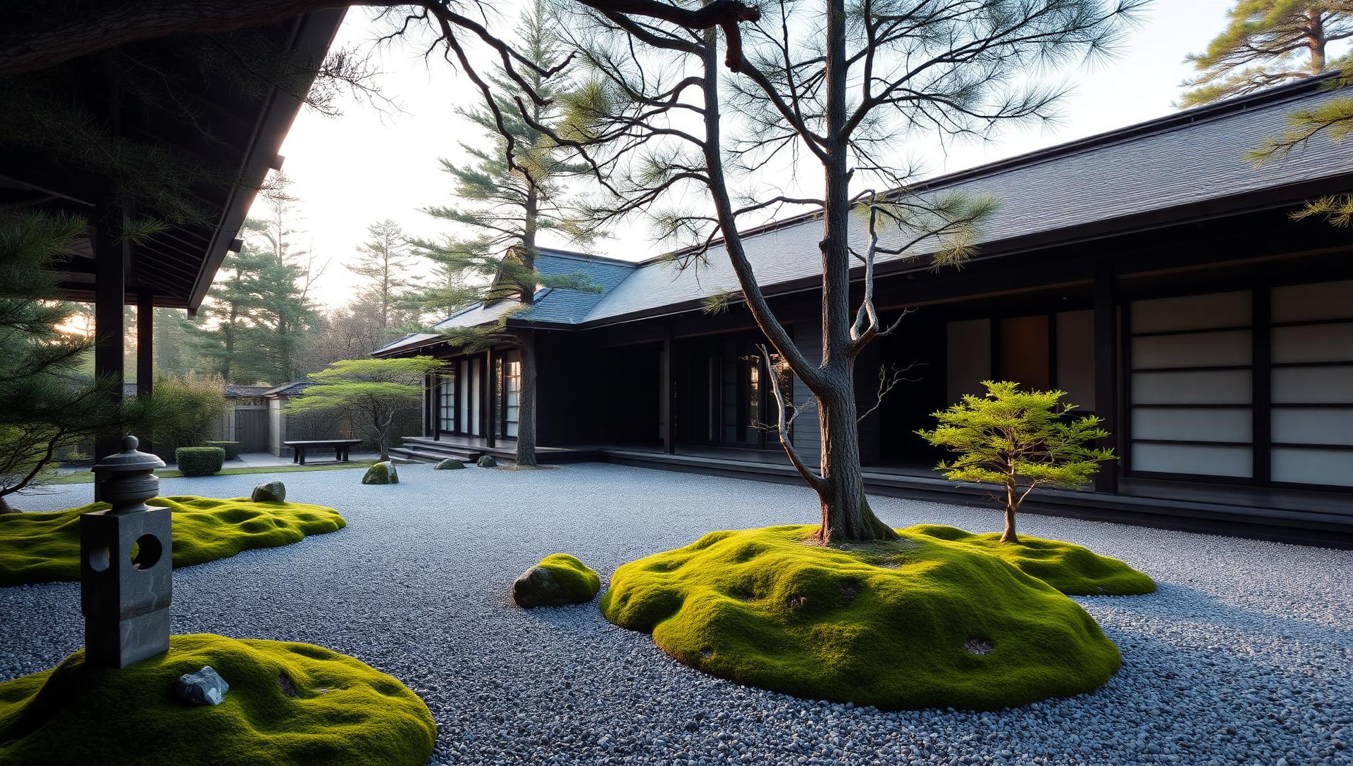 Japanese 01 Home Designs design concept visualisation photo modern home and garden. Images Created by www.TinyHome-Revolution.com