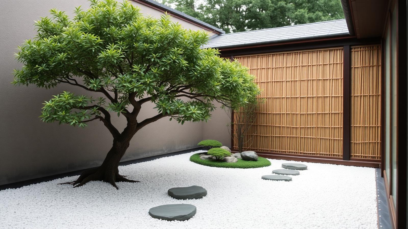 Japanese 02 Home Designs design concept visualisation photo modern home and garden. Images Created by www.TinyHome-Revolution.com