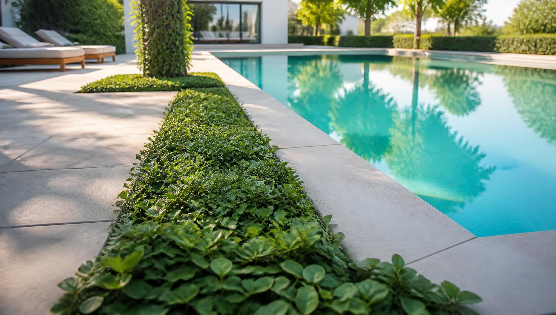 Groundcover Garden Designs design concept visualisation photo modern home and garden landscaping. Images Created by www.TinyHome-Revolution.com