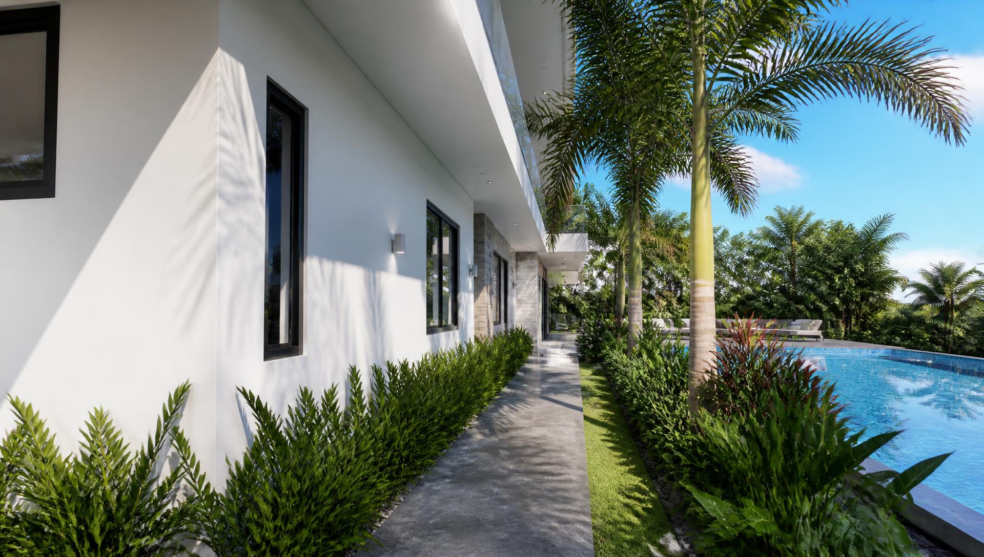 P1 Left Luxurious Home Designs and Estates design concept visualisation photo modern. Images Created by www.TinyHome-Revolution.com