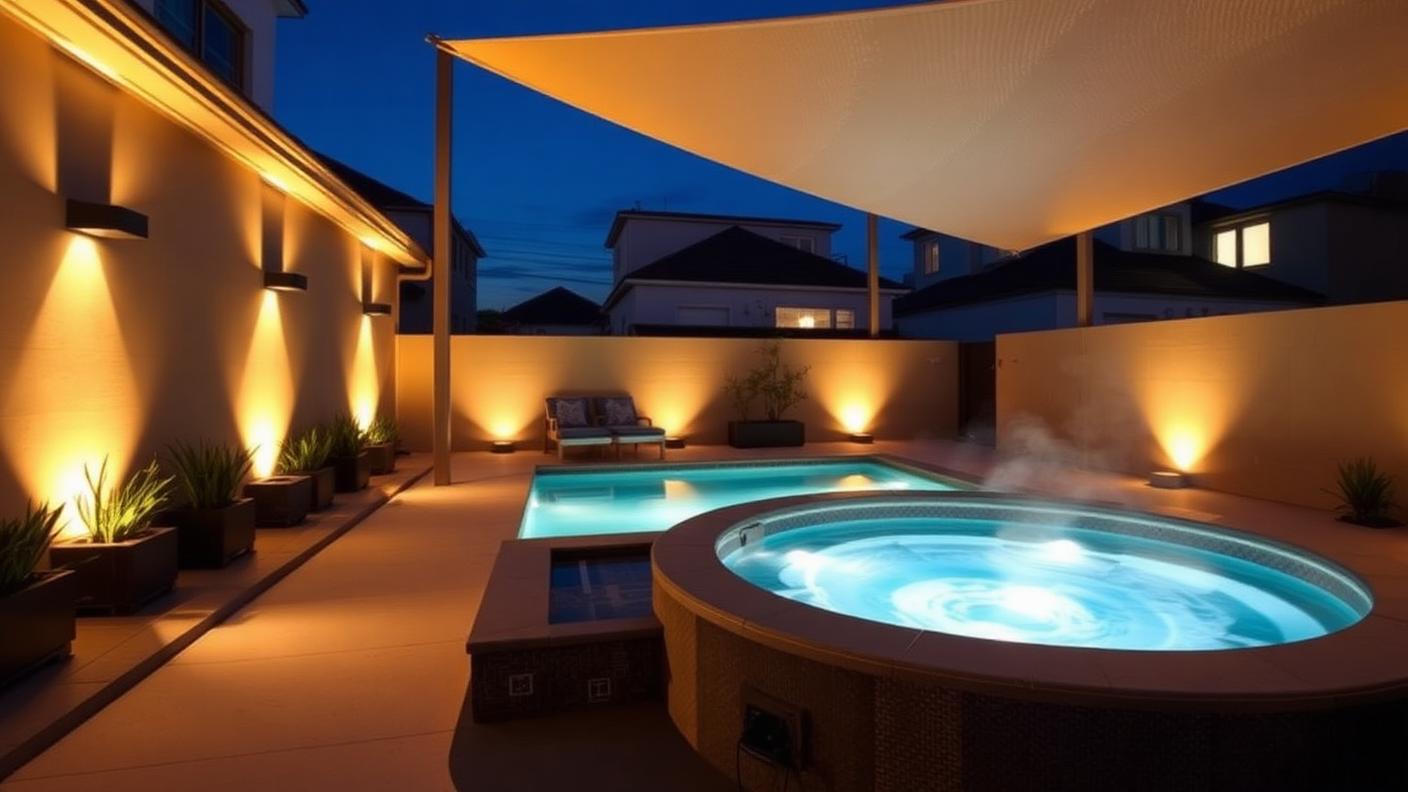 P3 Right Pool Designs design concept visualisation photo modern home and garden. Images Created by www.TinyHome-Revolution.com