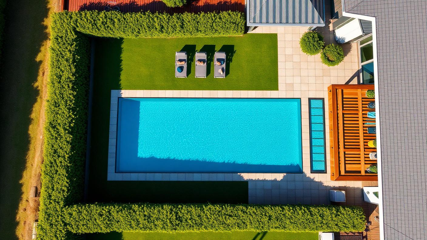 P4 Top Pool Designs design concept visualisation photo modern home and garden. Images Created by www.TinyHome-Revolution.com
