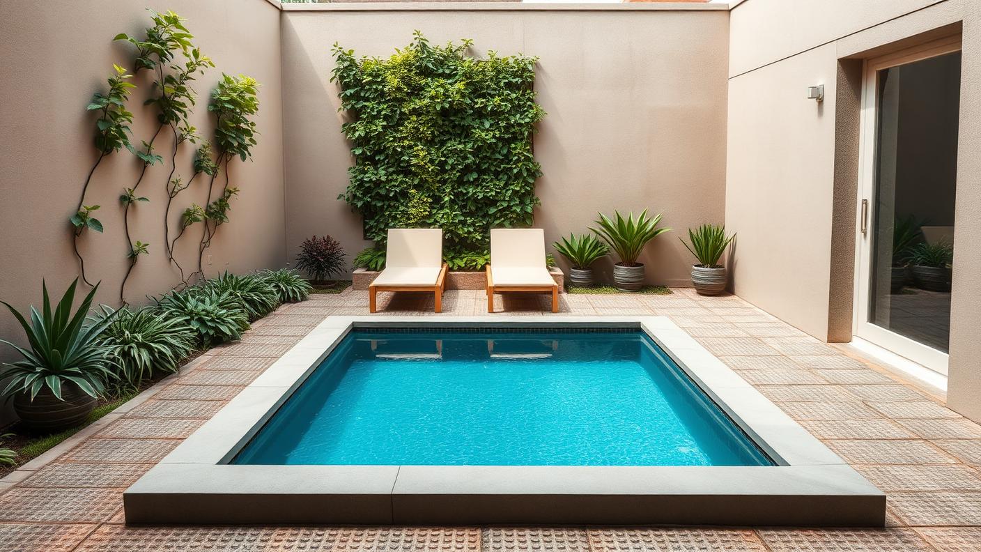 Pc 04 Pool Designs design concept visualisation photo modern home and garden. Images Created by www.TinyHome-Revolution.com