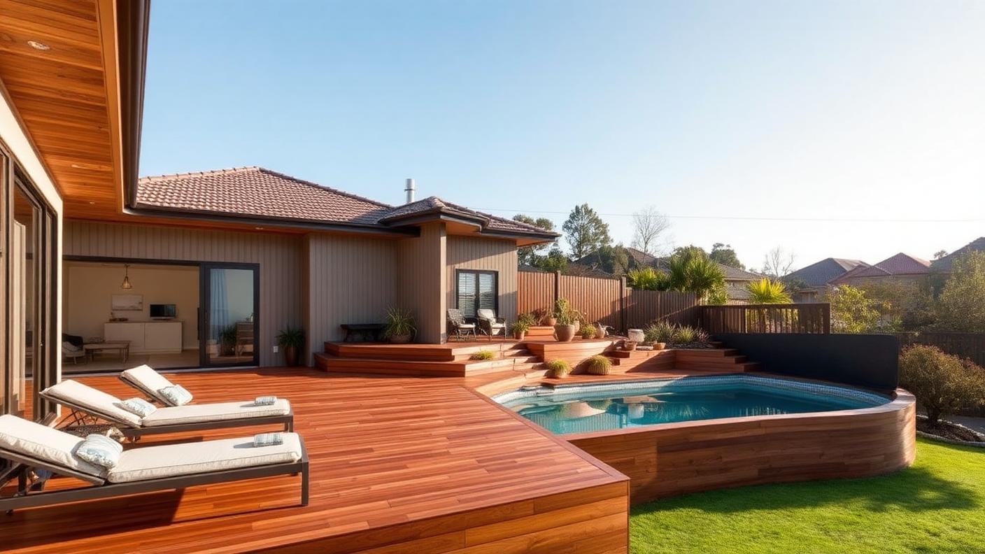 Pc 10 Pool Designs design concept visualisation photo modern home and garden. Images Created by www.TinyHome-Revolution.com