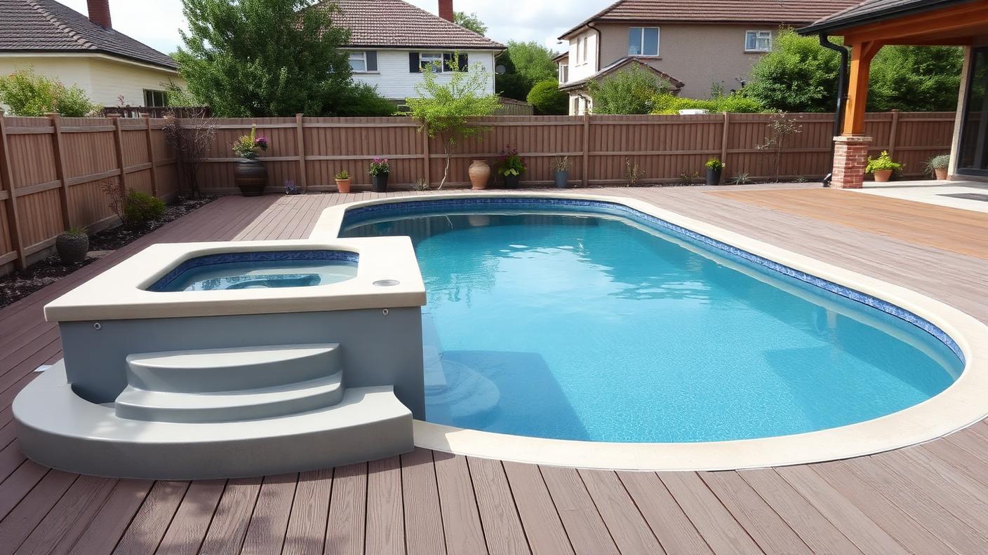 Pc 11 Pool Designs design concept visualisation photo modern home and garden. Images Created by www.TinyHome-Revolution.com