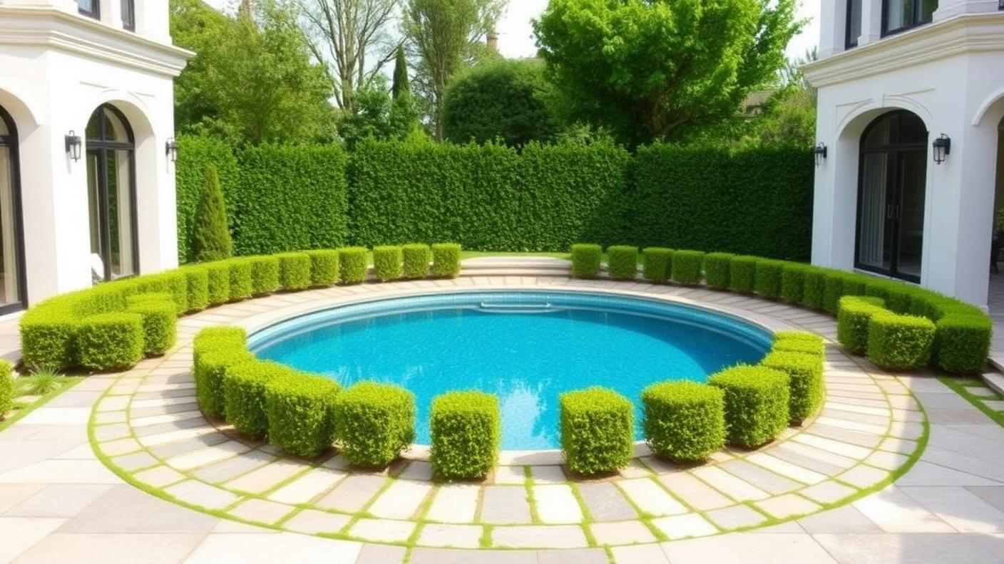 Pc 19 Pool Designs design concept visualisation photo modern home and garden. Images Created by www.TinyHome-Revolution.com