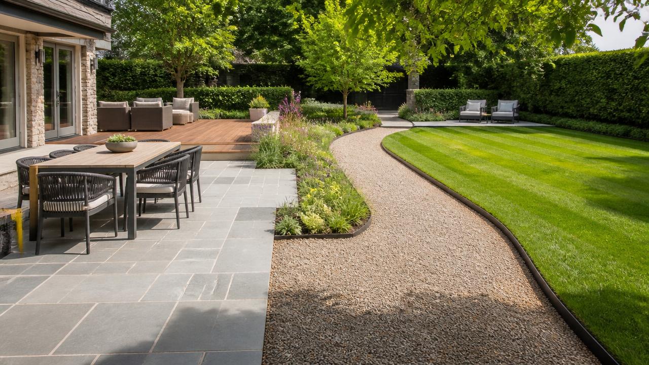 Stage Paving Luxurious Home Designs and Estates design concept visualisation photo modern. Images Created by www.TinyHome-Revolution.com