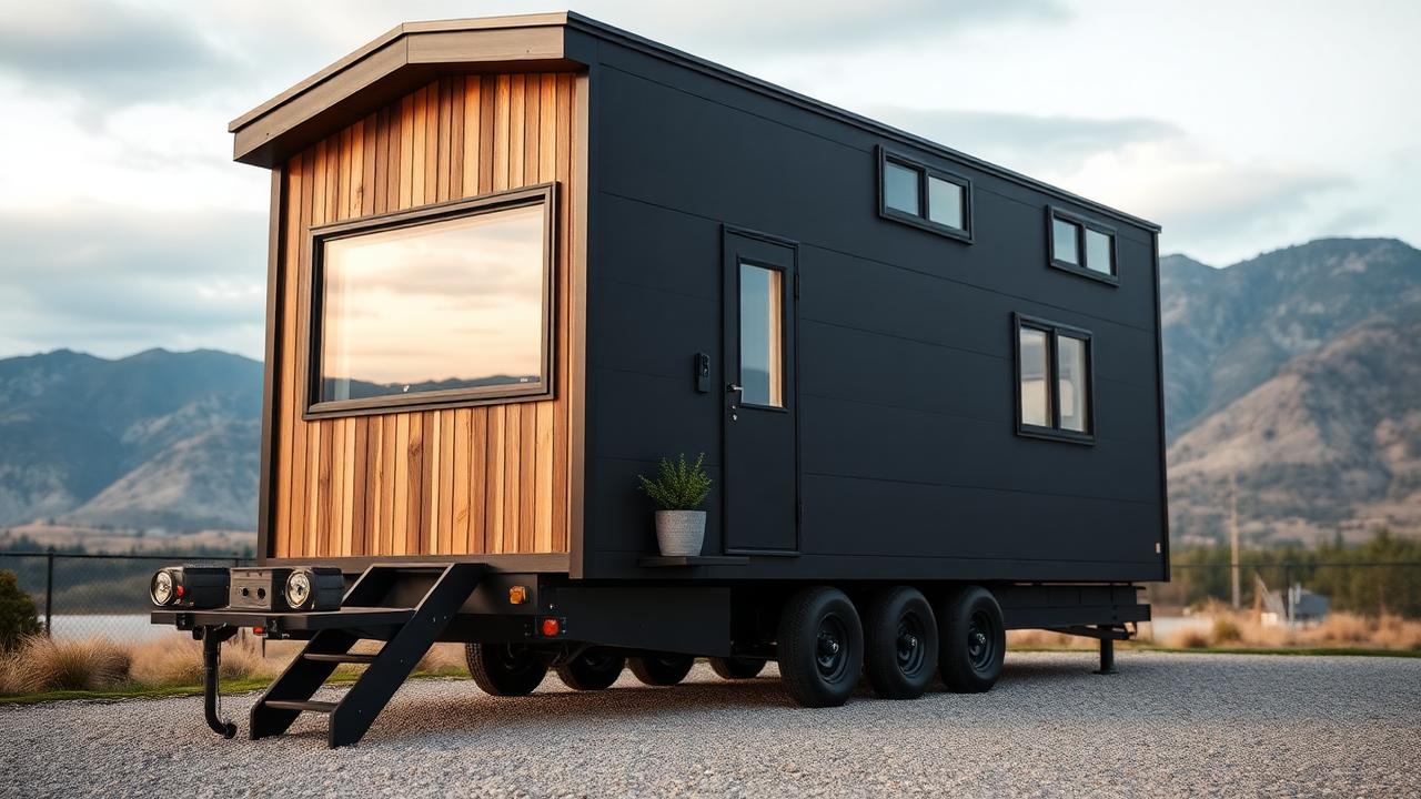Th 11 Home Designs design concept visualisation photo modern home and garden. Images Created by www.TinyHome-Revolution.com