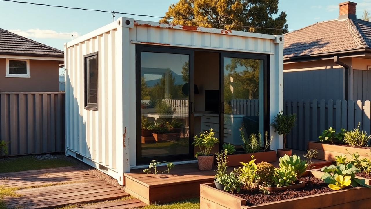 Th 14 Home Designs design concept visualisation photo modern home and garden. Images Created by www.TinyHome-Revolution.com