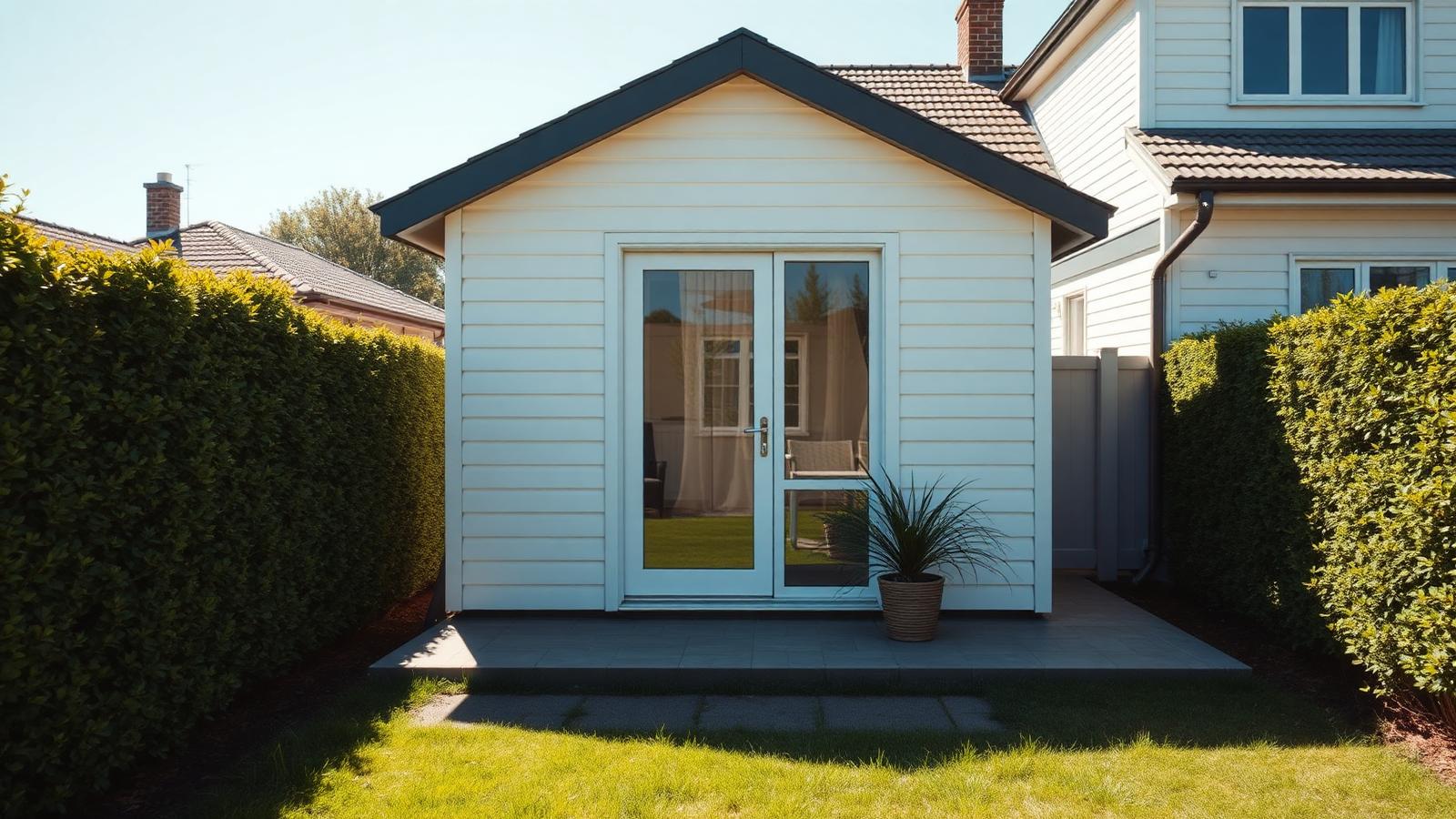 Th3 03 Home Designs design concept visualisation photo modern home and garden. Images Created by www.TinyHome-Revolution.com
