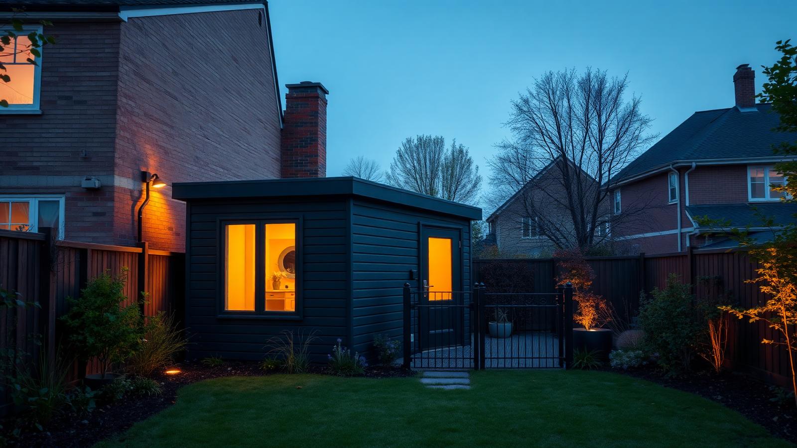 Th3 14 Home Designs design concept visualisation photo modern home and garden. Images Created by www.TinyHome-Revolution.com