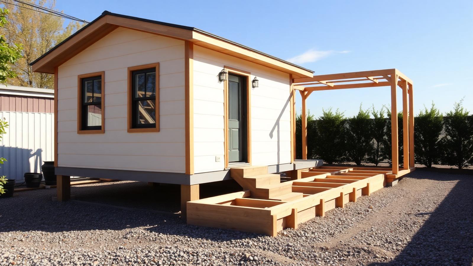 Th4 14 Home Designs design concept visualisation photo modern home and garden. Images Created by www.TinyHome-Revolution.com