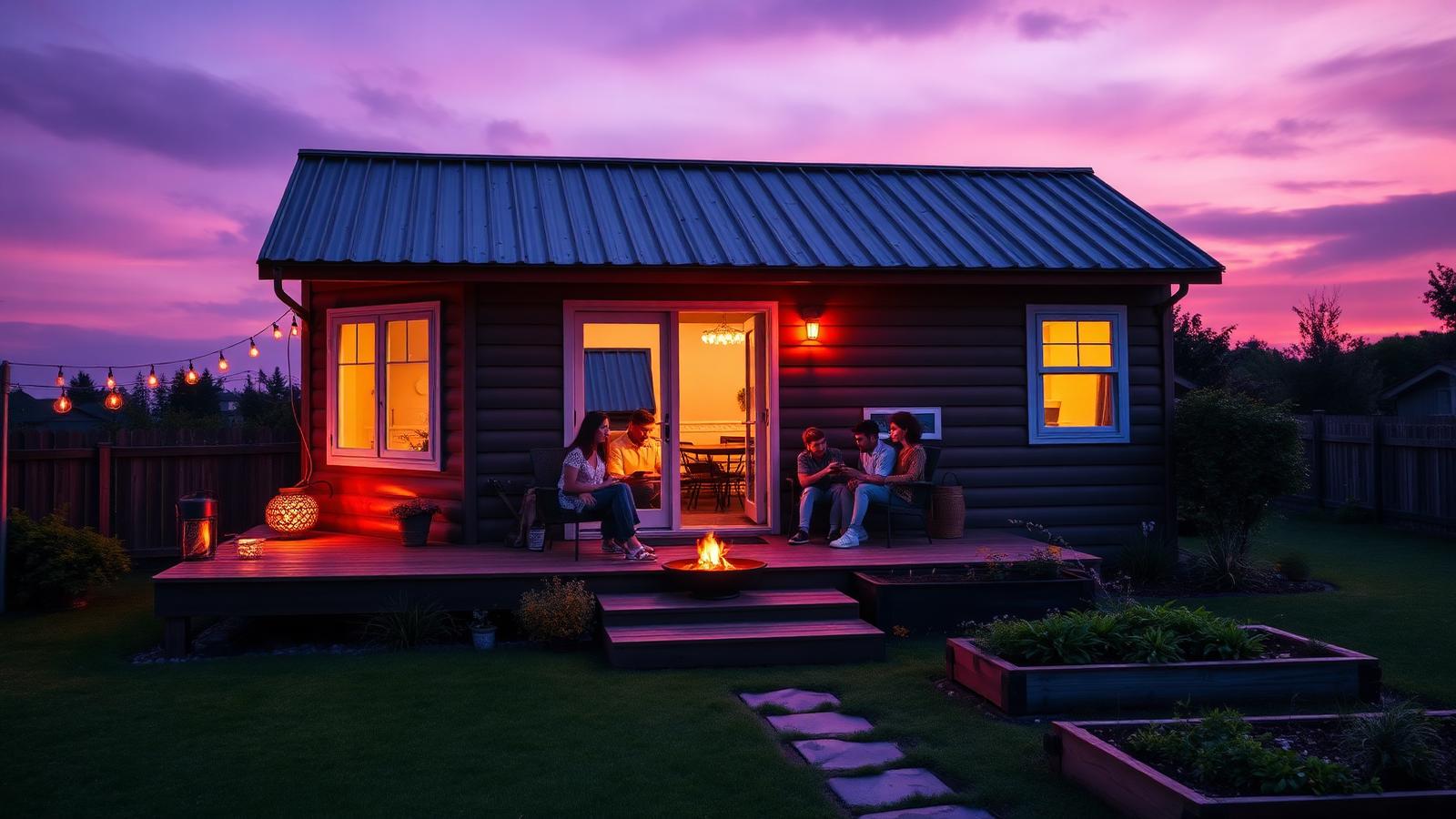 Th4 20 Home Designs design concept visualisation photo modern home and garden. Images Created by www.TinyHome-Revolution.com