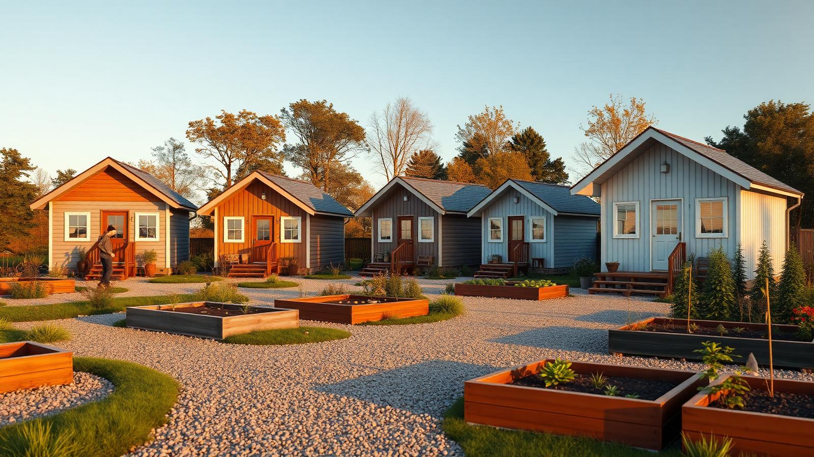 Th5 19 Home Designs design concept visualisation photo modern home and garden. Images Created by www.TinyHome-Revolution.com